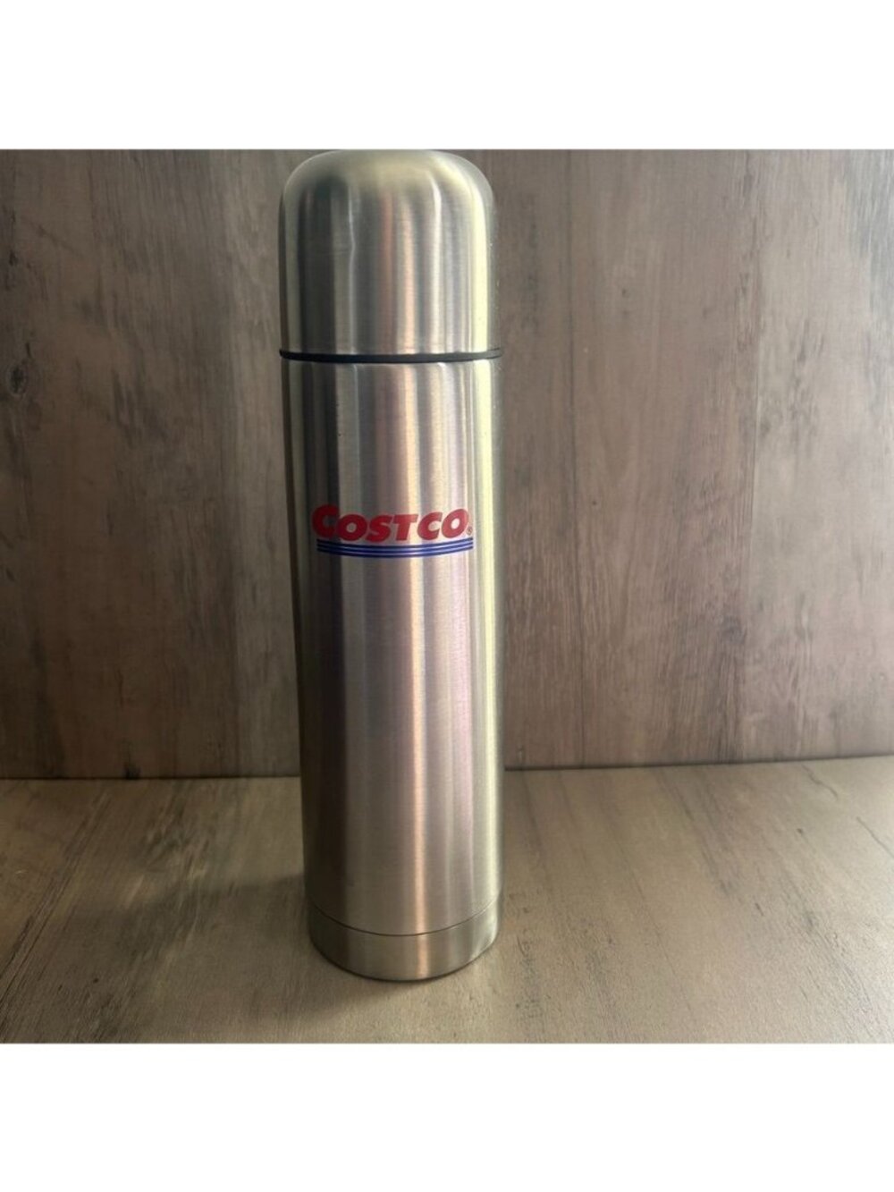 Costco Stainless Steel Insulated Thermos With Cup Lid 15oz Hot or Cold